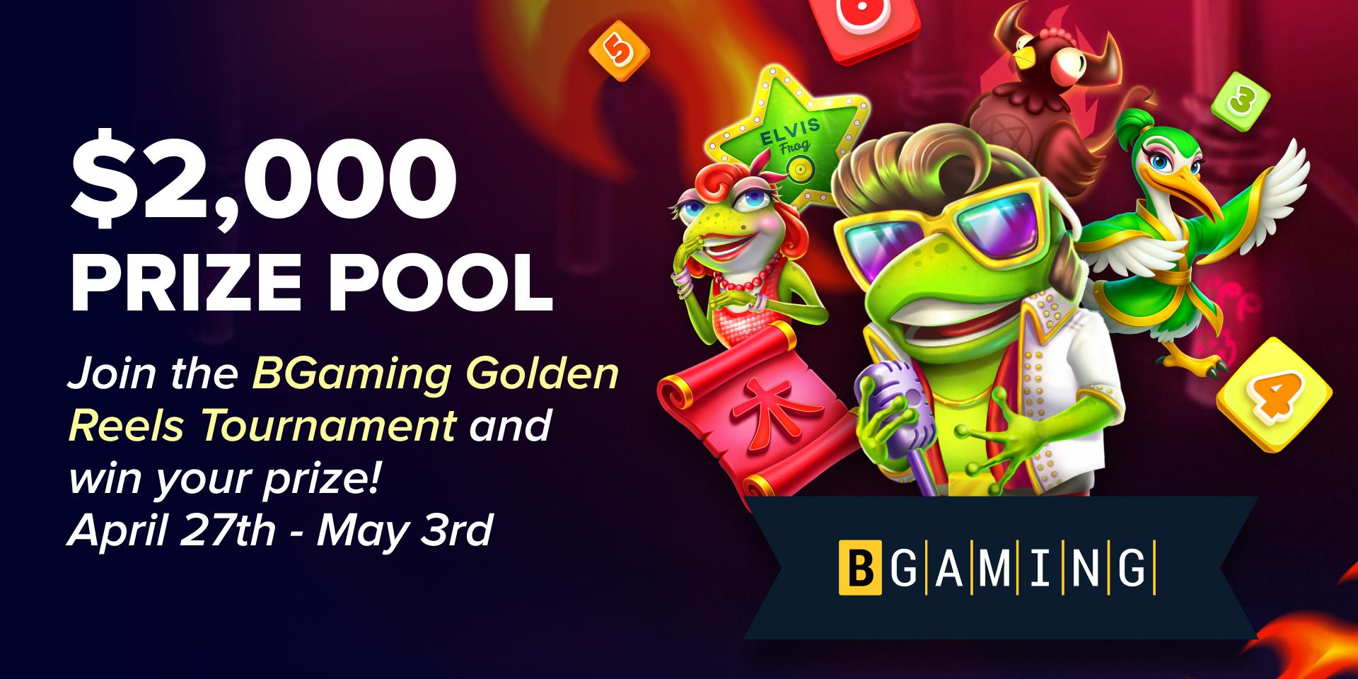 Promotion $2,000 BGaming Golden Reels Tournament