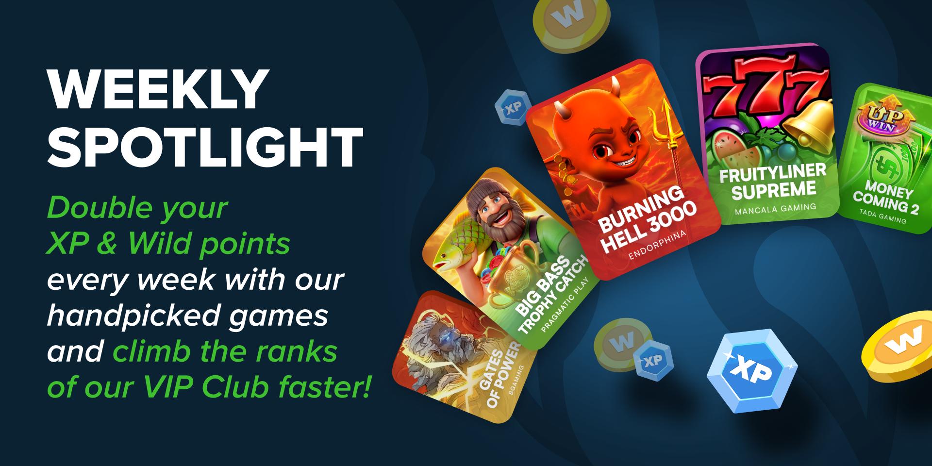 Promotion Weekly Spotlight - Double XP & Wild Points