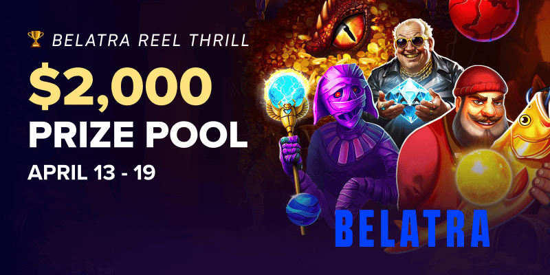 Banner slide for /promotions/belatra-reel-thrill