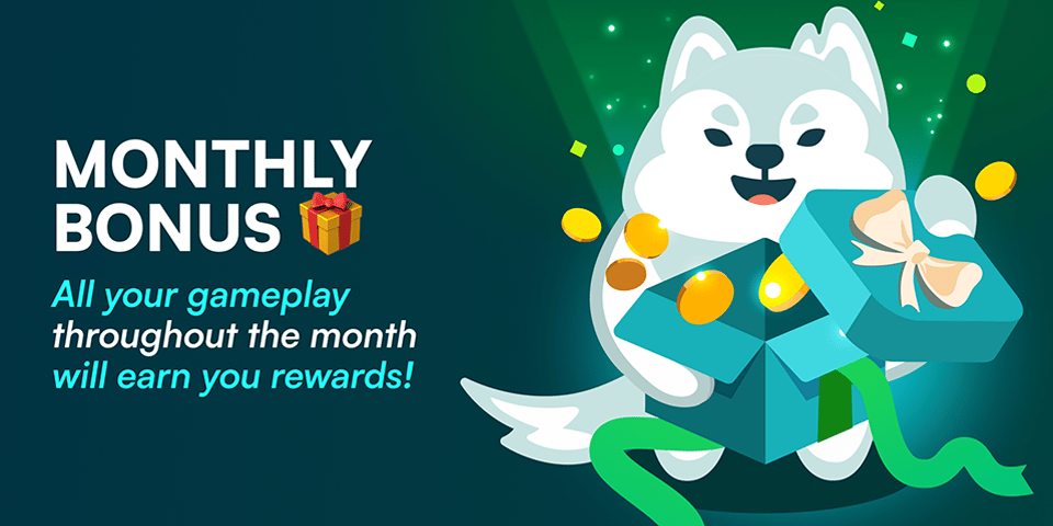Promotion Monthly Bonus - Up to 300 Free Spins at $2.00 Per Spin