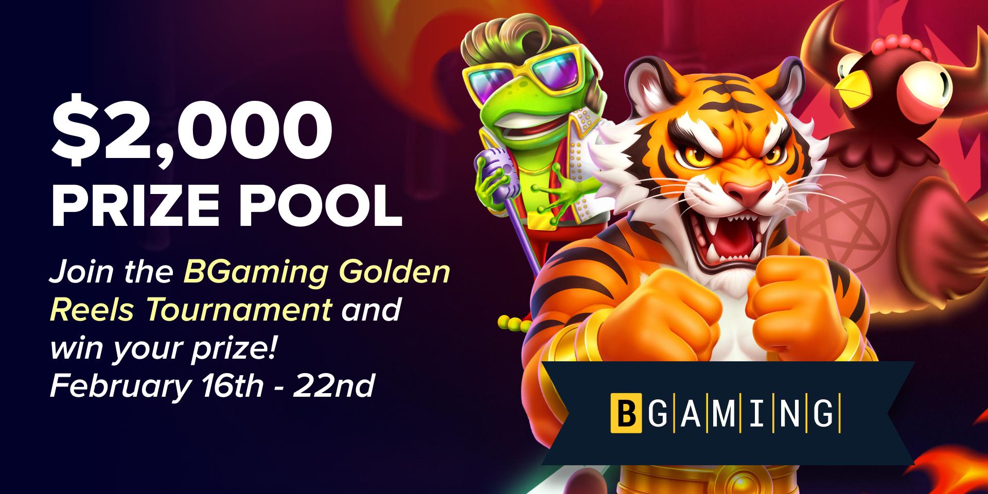 Promotion $2,000 BGaming Golden Reels Tournament