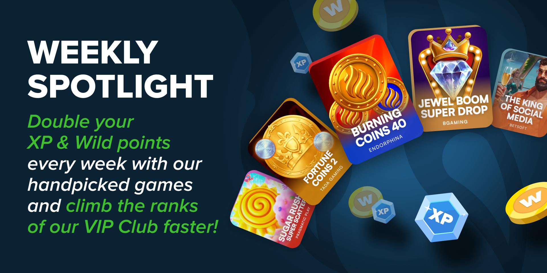 Promotion Weekly Spotlight - Double XP & Wild Points